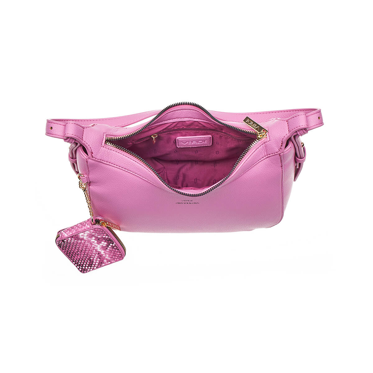 Verde Γυναικεία Τσάντα Ώμου 16-7321 Ροζ