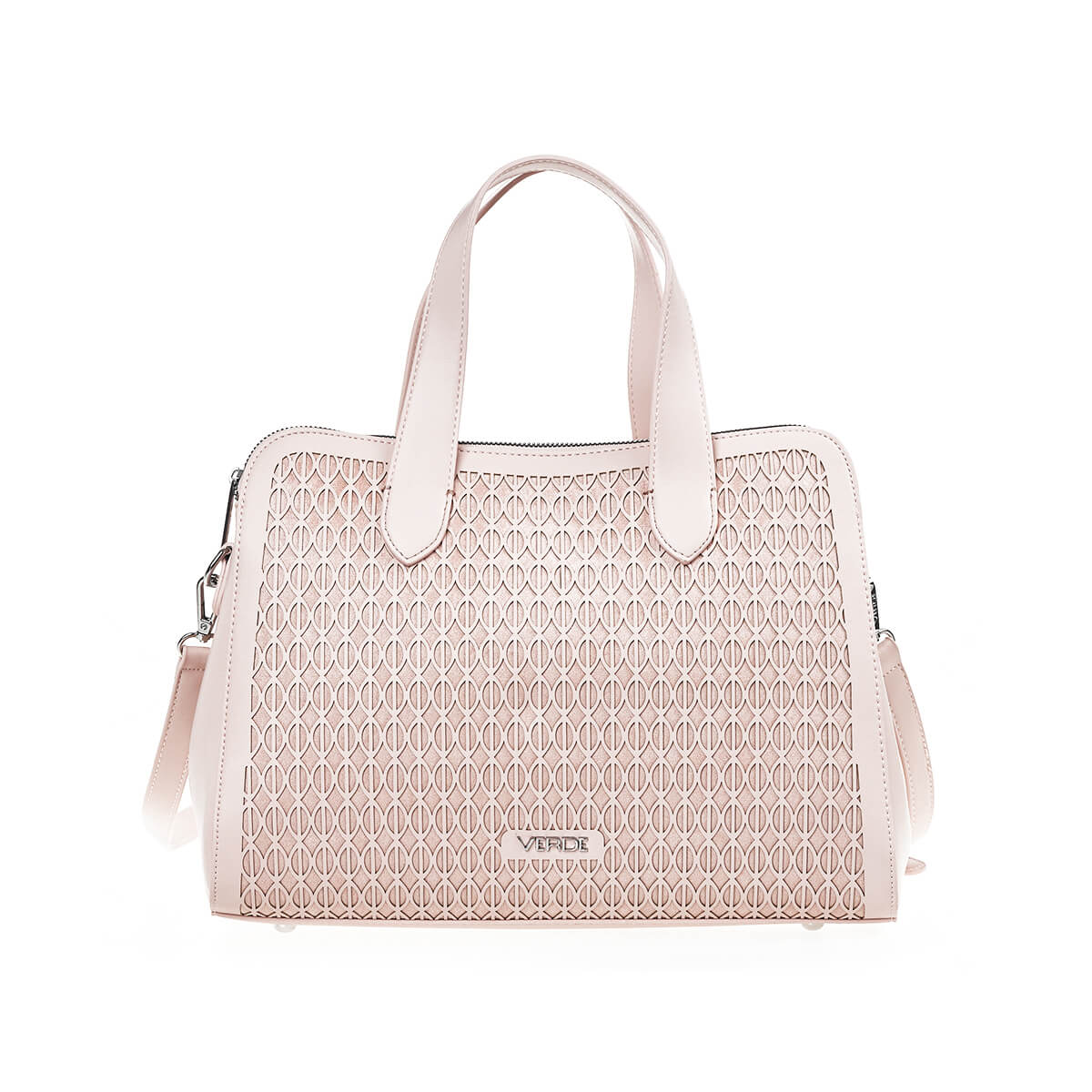 Verde Γυναικεία Τσάντα Χειρός-΄Ώμου 16-7324 Ροζ