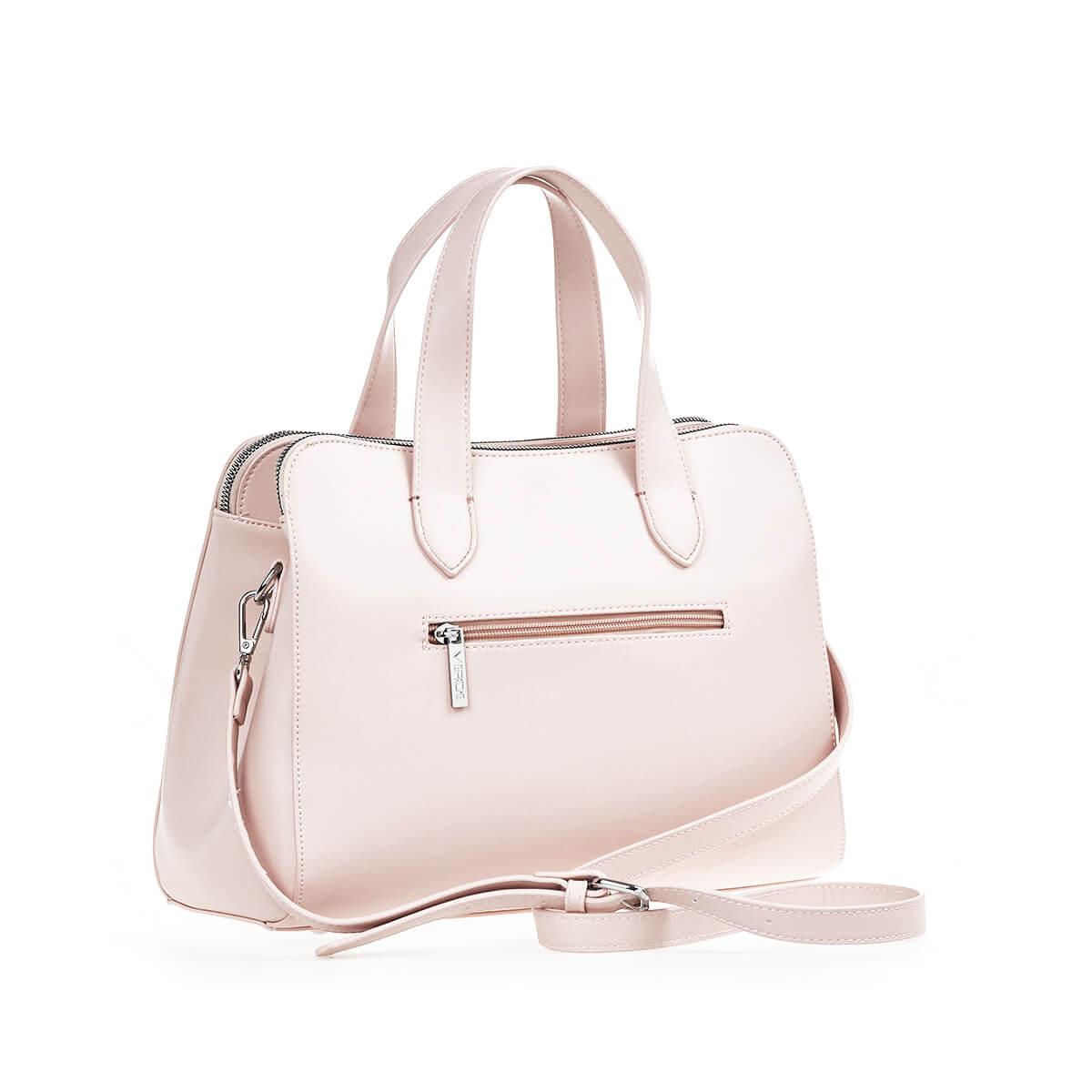 Verde Γυναικεία Τσάντα Χειρός-΄Ώμου 16-7324 Ροζ