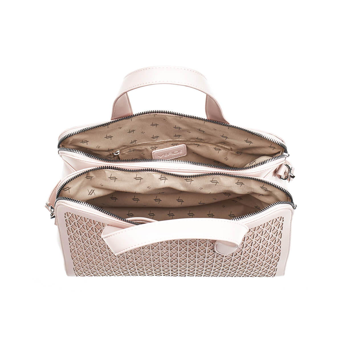 Verde Γυναικεία Τσάντα Χειρός-΄Ώμου 16-7324 Ροζ