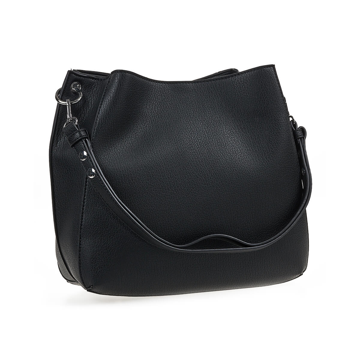 Verde Γυναικεία Τσάντα Ώμου 16-7326 Μαύρο