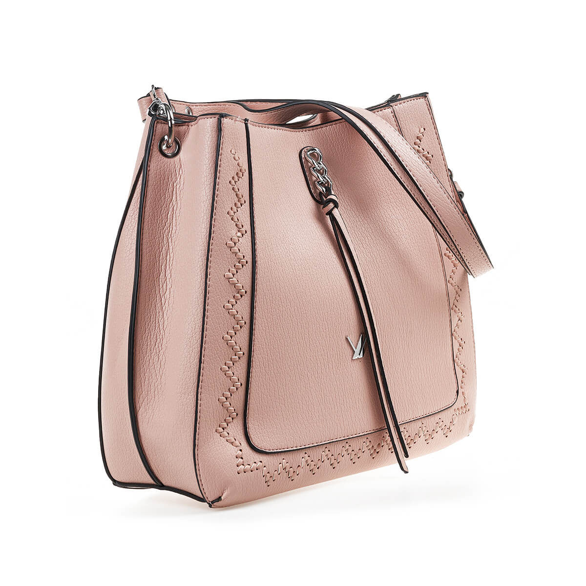 Verde Γυναικεία Τσάντα Ώμου 16-7326 Ροζ