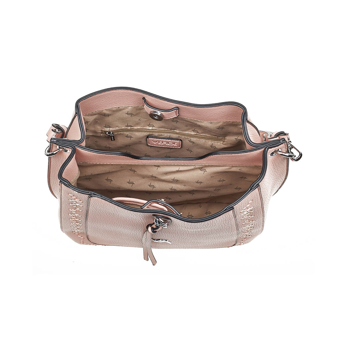 Verde Γυναικεία Τσάντα Ώμου 16-7326 Ροζ