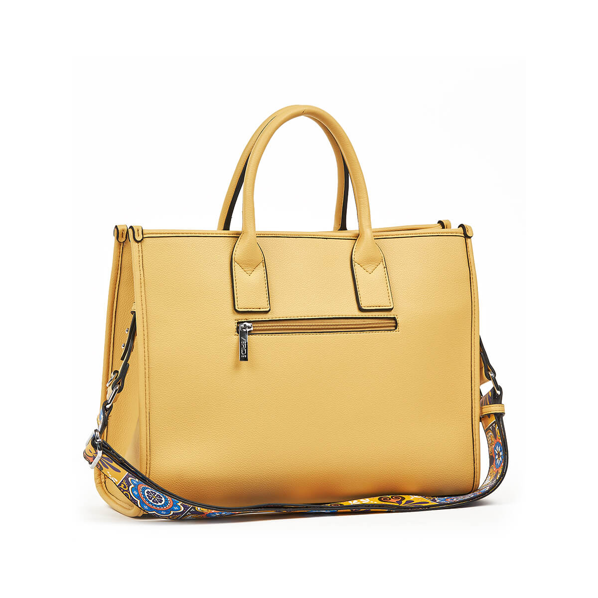 Verde Γυναικεία Τσάντα Χειρός-΄Ώμου 16-7335 Κίτρινο