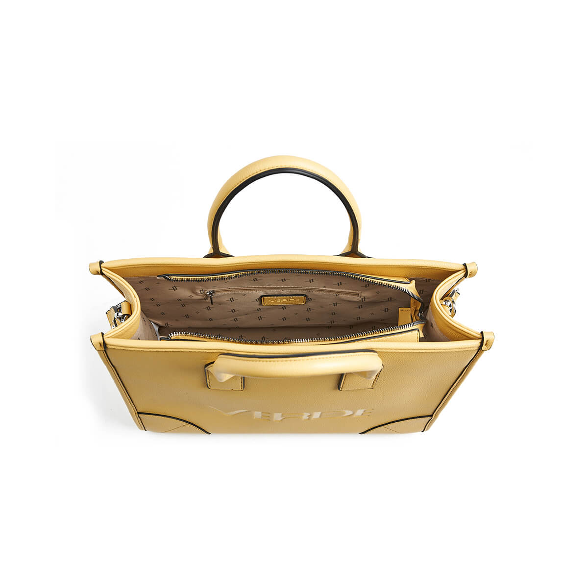 Verde Γυναικεία Τσάντα Χειρός-΄Ώμου 16-7335 Κίτρινο