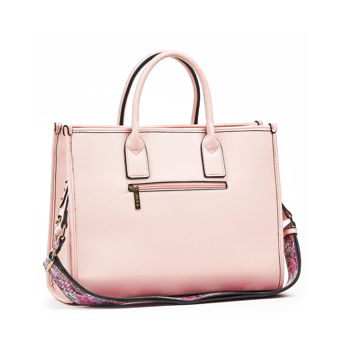 Verde Γυναικεία Τσάντα Χειρός-΄Ώμου 16-7335 Ροζ