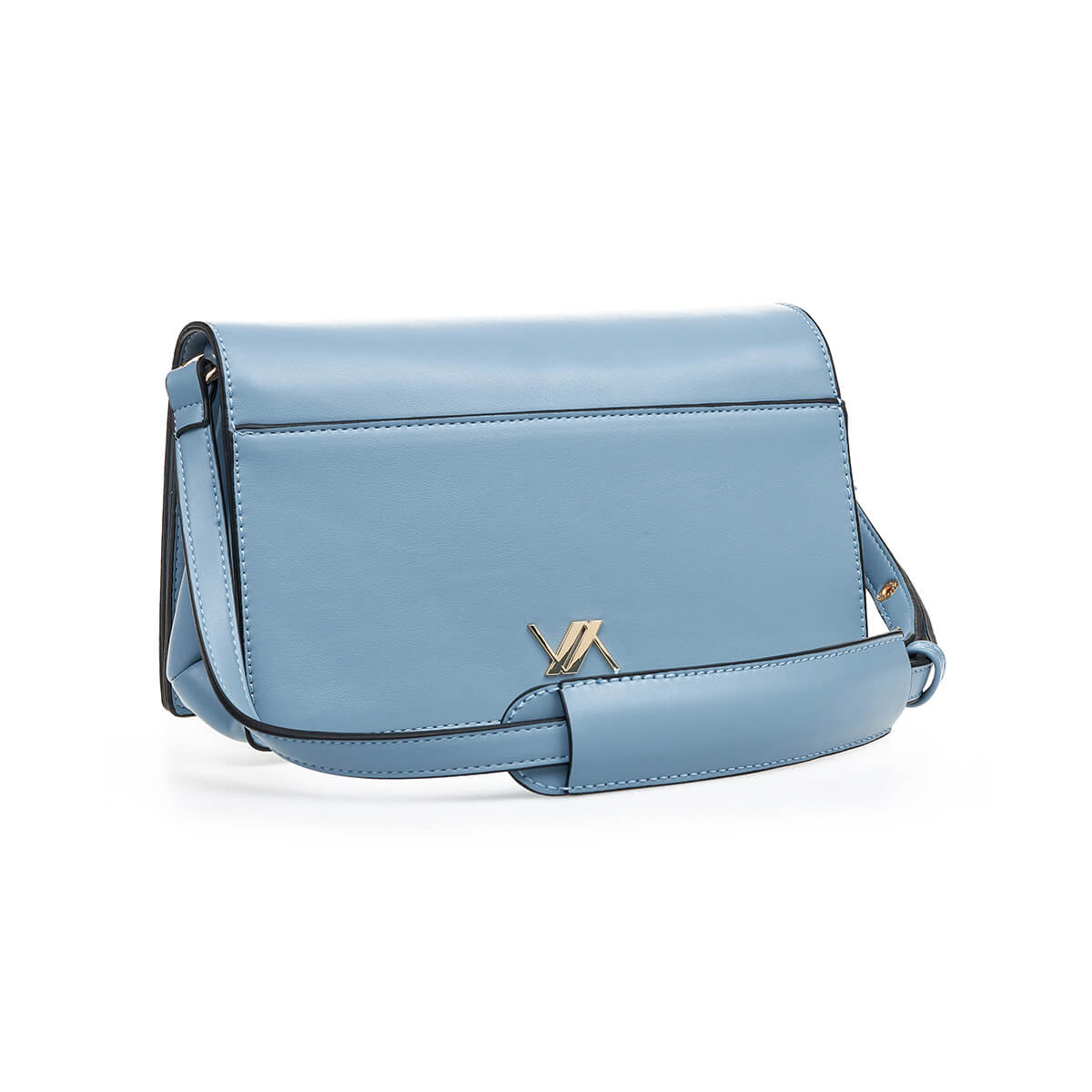 Verde Γυναικεία Τσάντα Ώμου 16-7337 Γαλάζιο