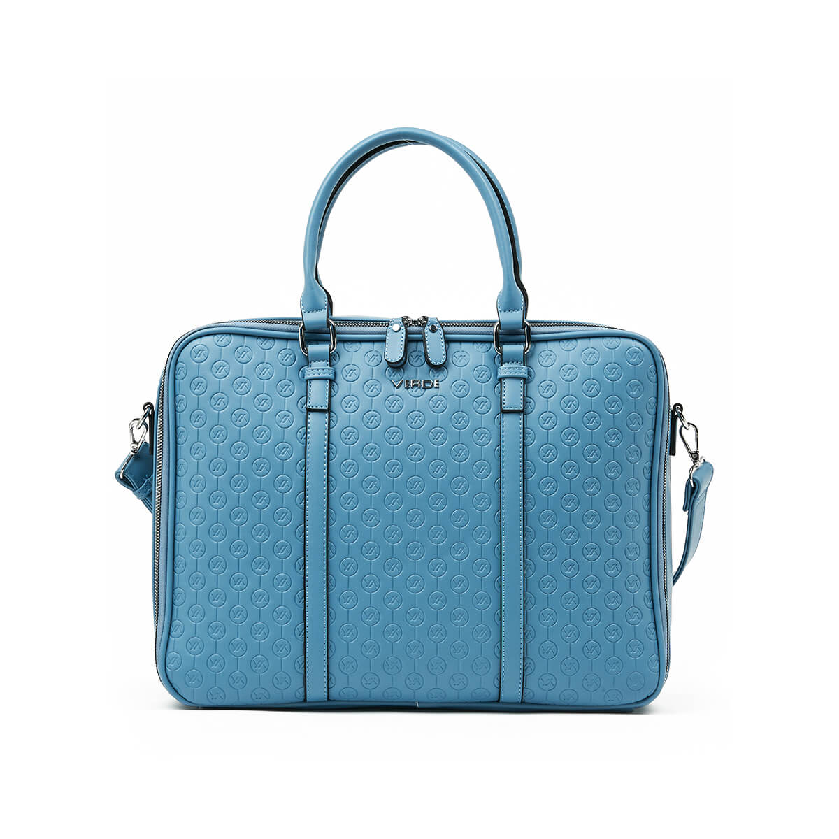 Verde Γυναικεία Τσάντα Χειρός-΄Ώμου 16-7339 Γαλάζιο