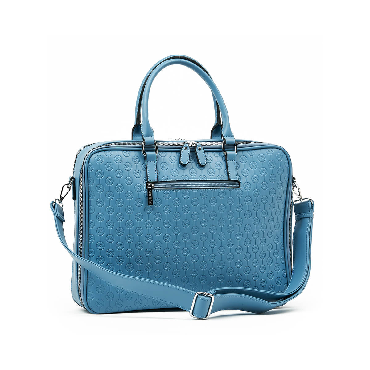 Verde Γυναικεία Τσάντα Χειρός-΄Ώμου 16-7339 Γαλάζιο