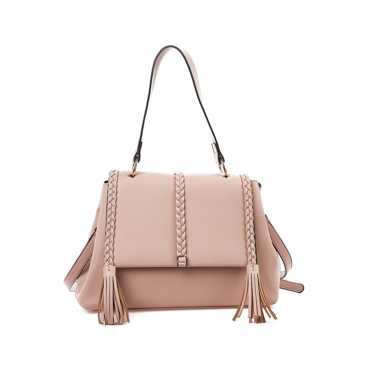 Verde Γυναικεία Τσάντα Ώμου 16-7343 Nude