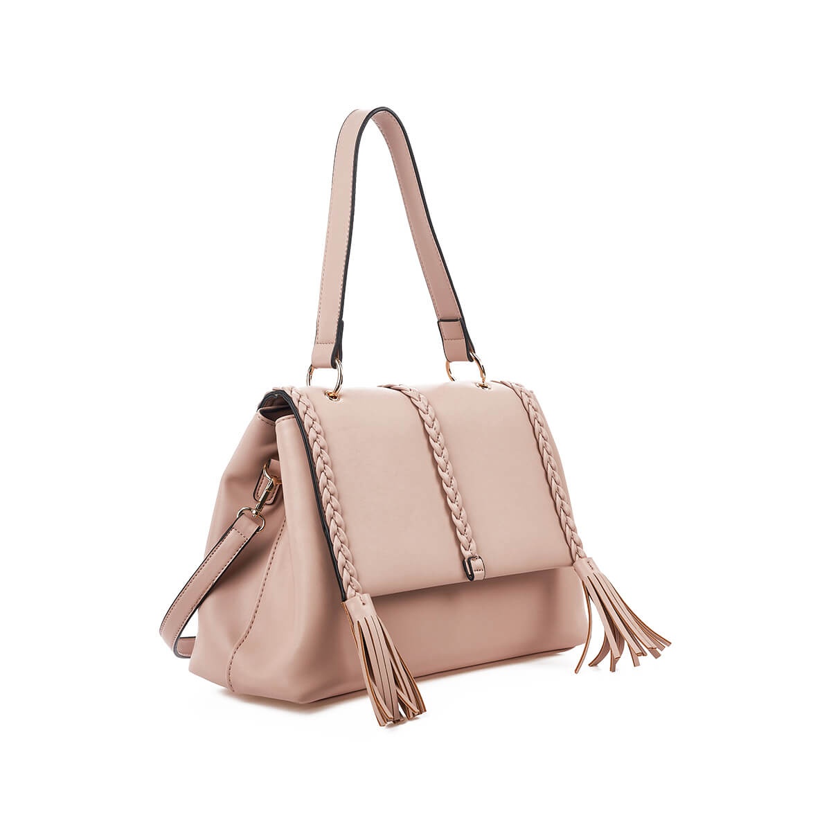 Verde Γυναικεία Τσάντα Ώμου 16-7343 Nude