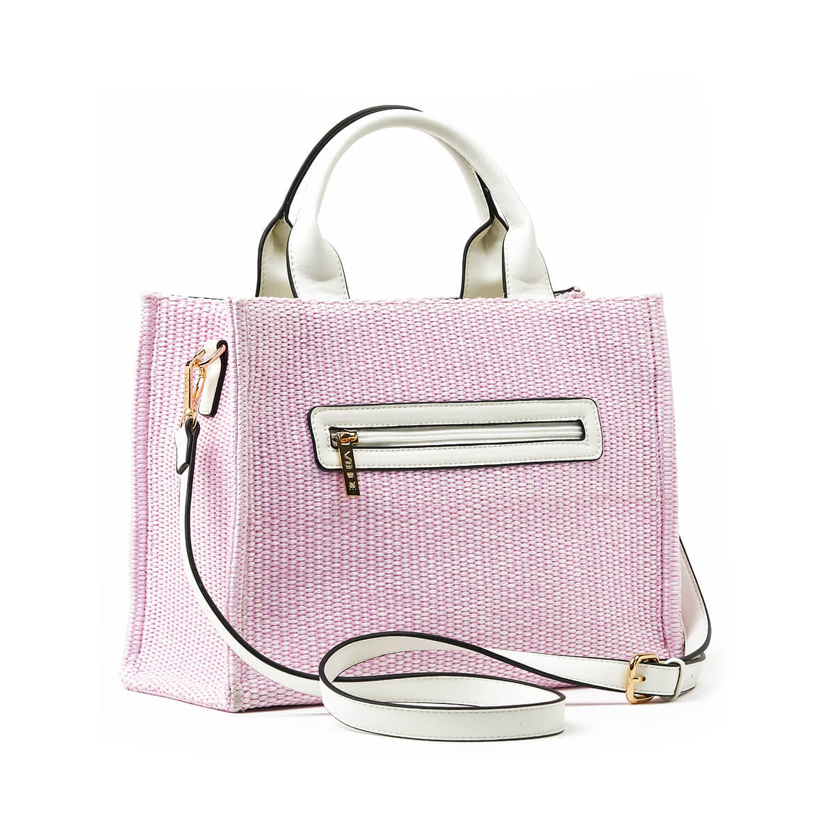 Verde Γυναικεία Τσάντα Χειρός-΄Ώμου 16-7344 Λιλά