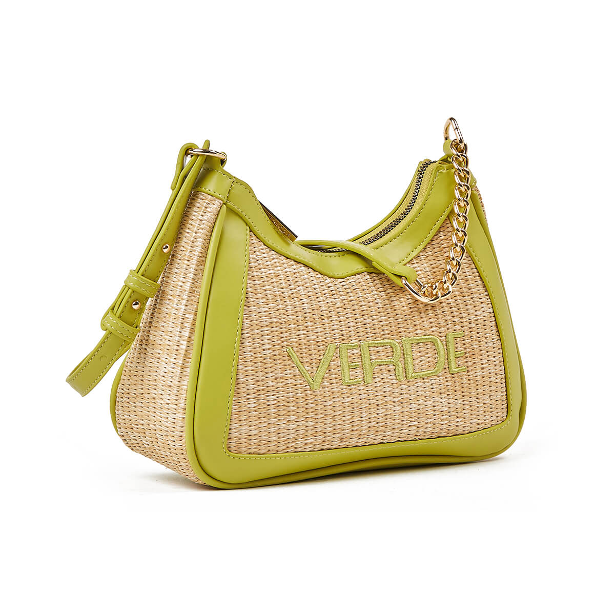 Verde Γυναικεία Τσάντα Ώμου 16-7345 Λάιμ