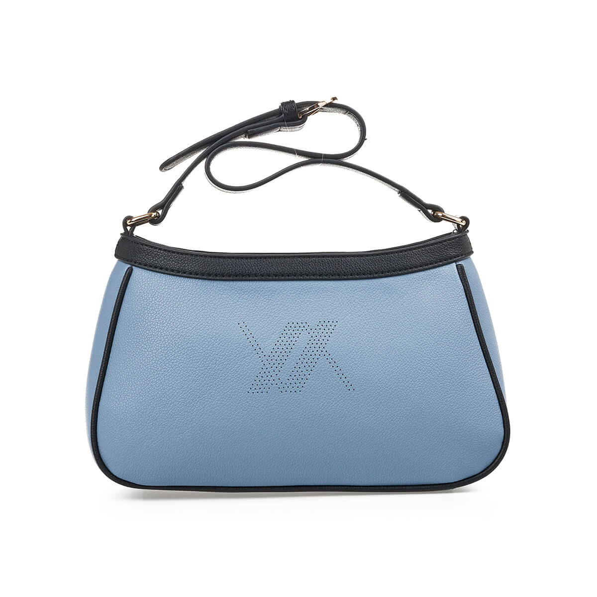 Verde Γυναικεία Τσάντα Ώμου 16-7351 Μπλε