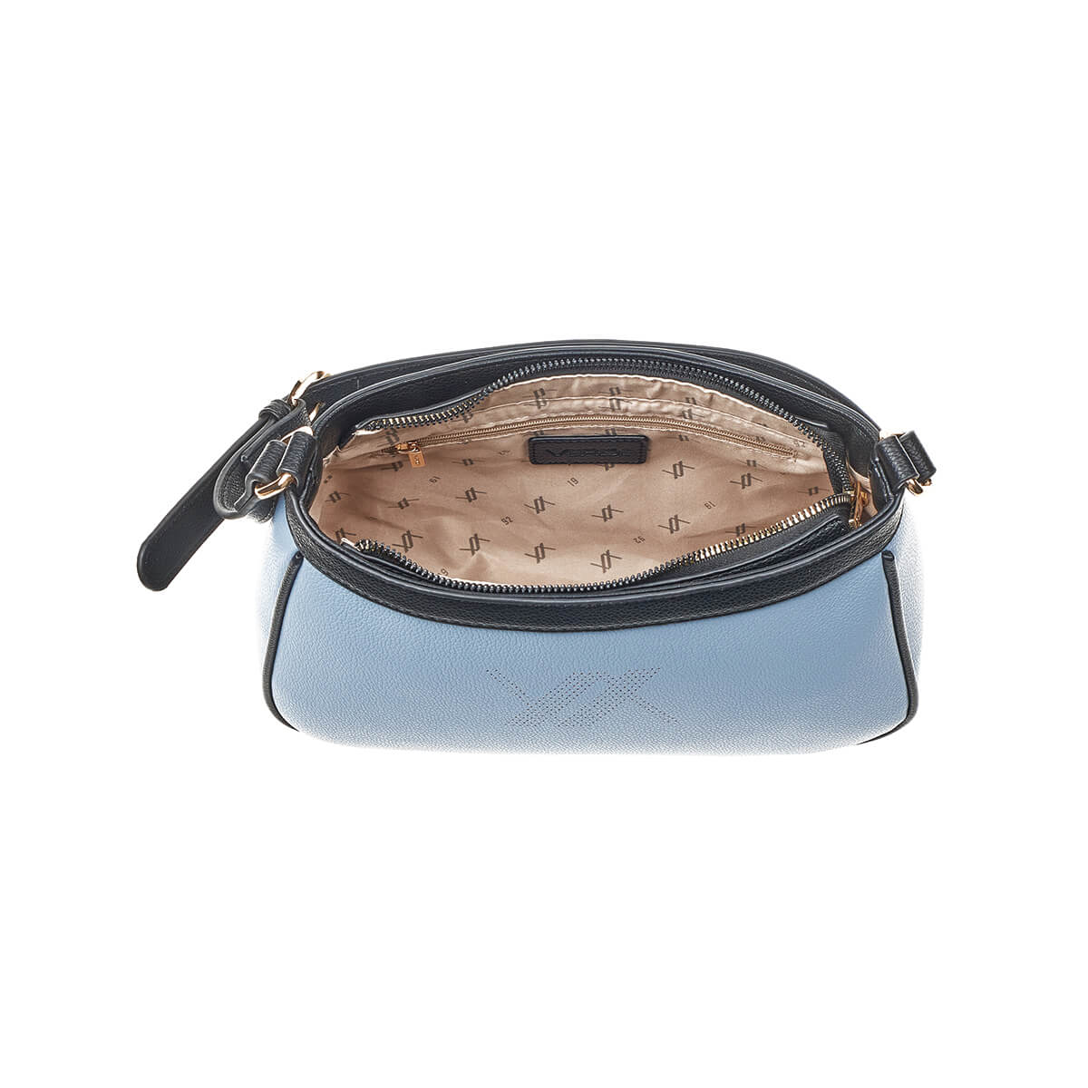 Verde Γυναικεία Τσάντα Ώμου 16-7351 Μπλε