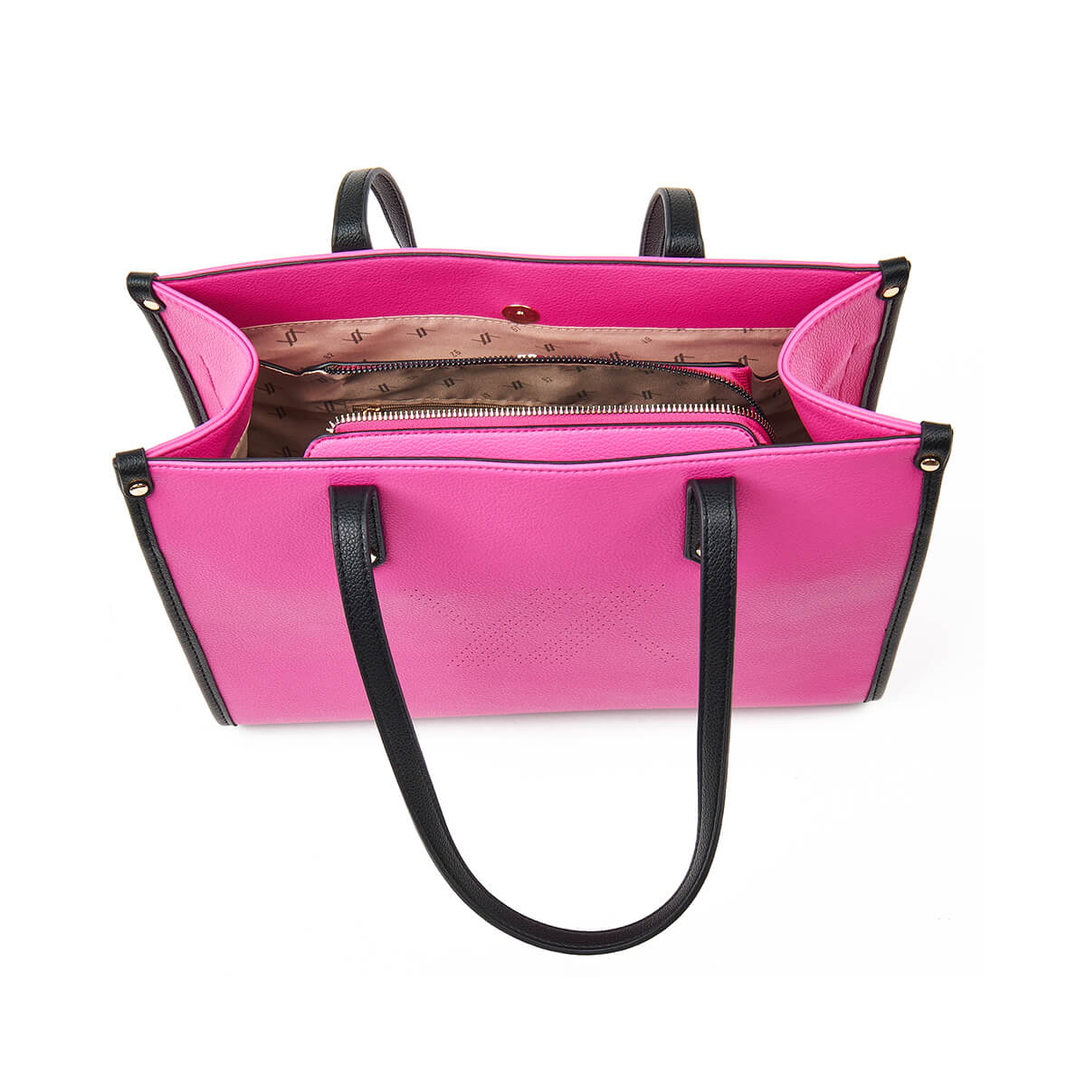 Verde Γυναικεία Τσάντα Ώμου 16-7352 Φούξια