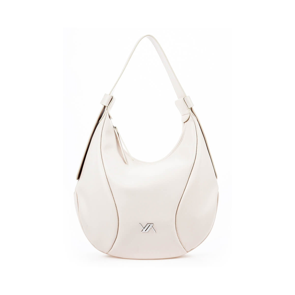 Verde Γυναικεία Τσάντα Ώμου 16-7355 Εκρού