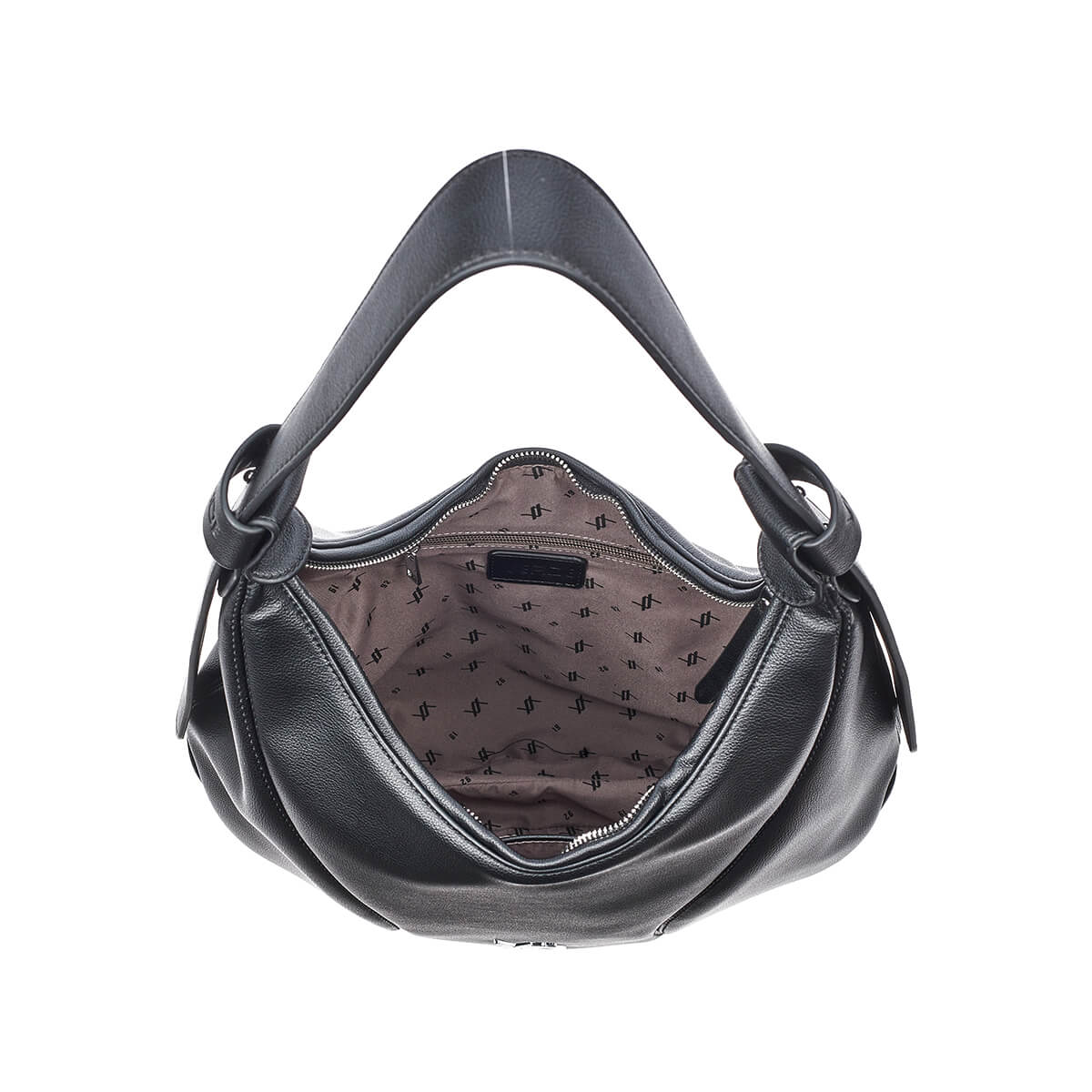 Verde Γυναικεία Τσάντα Ώμου 16-7355 Μαύρο