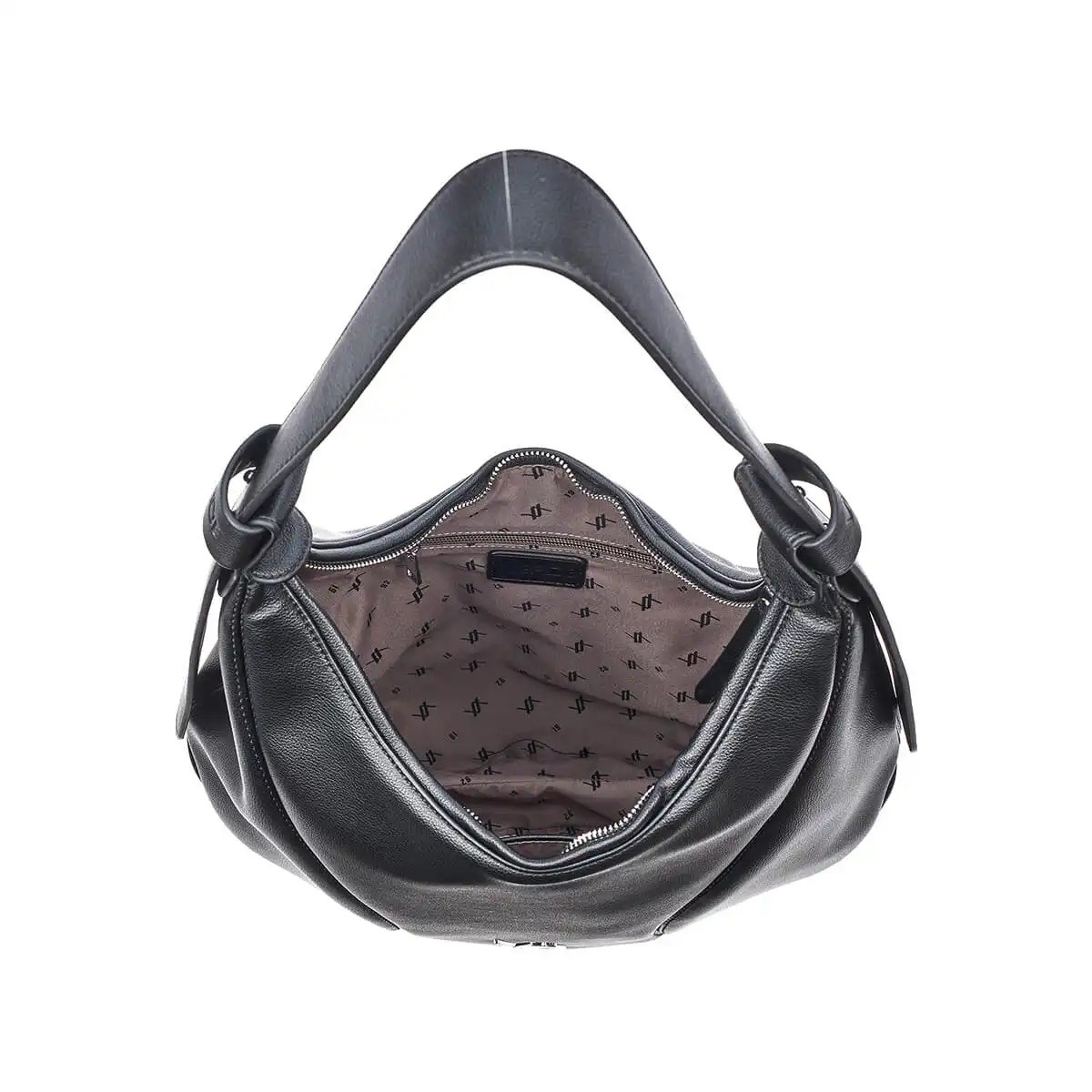 Verde Γυναικεία Τσάντα Ώμου 16-7355 Μαύρο