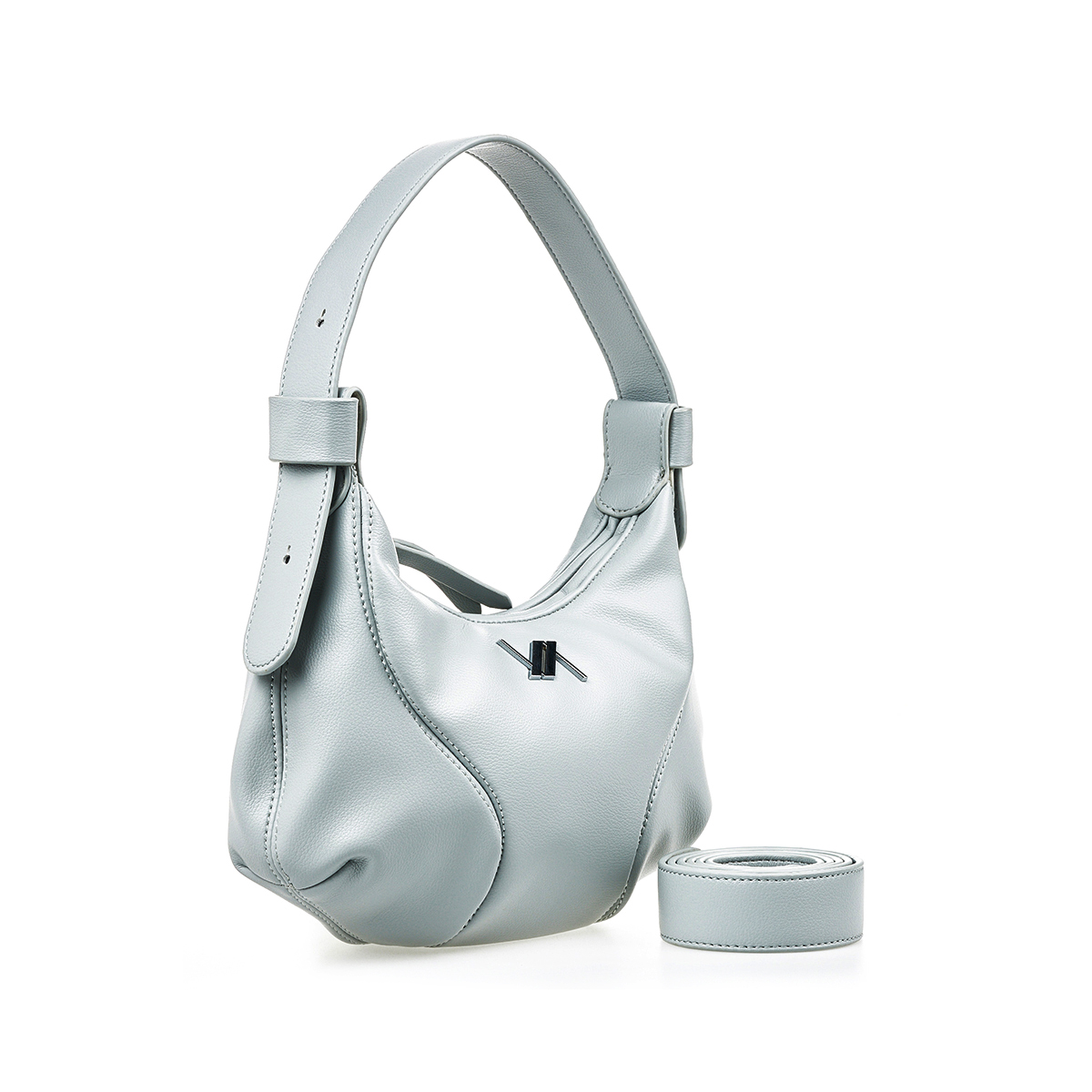 Verde Γυναικεία Τσάντα Ώμου 16-7356 Ανοιχτό Μπλε