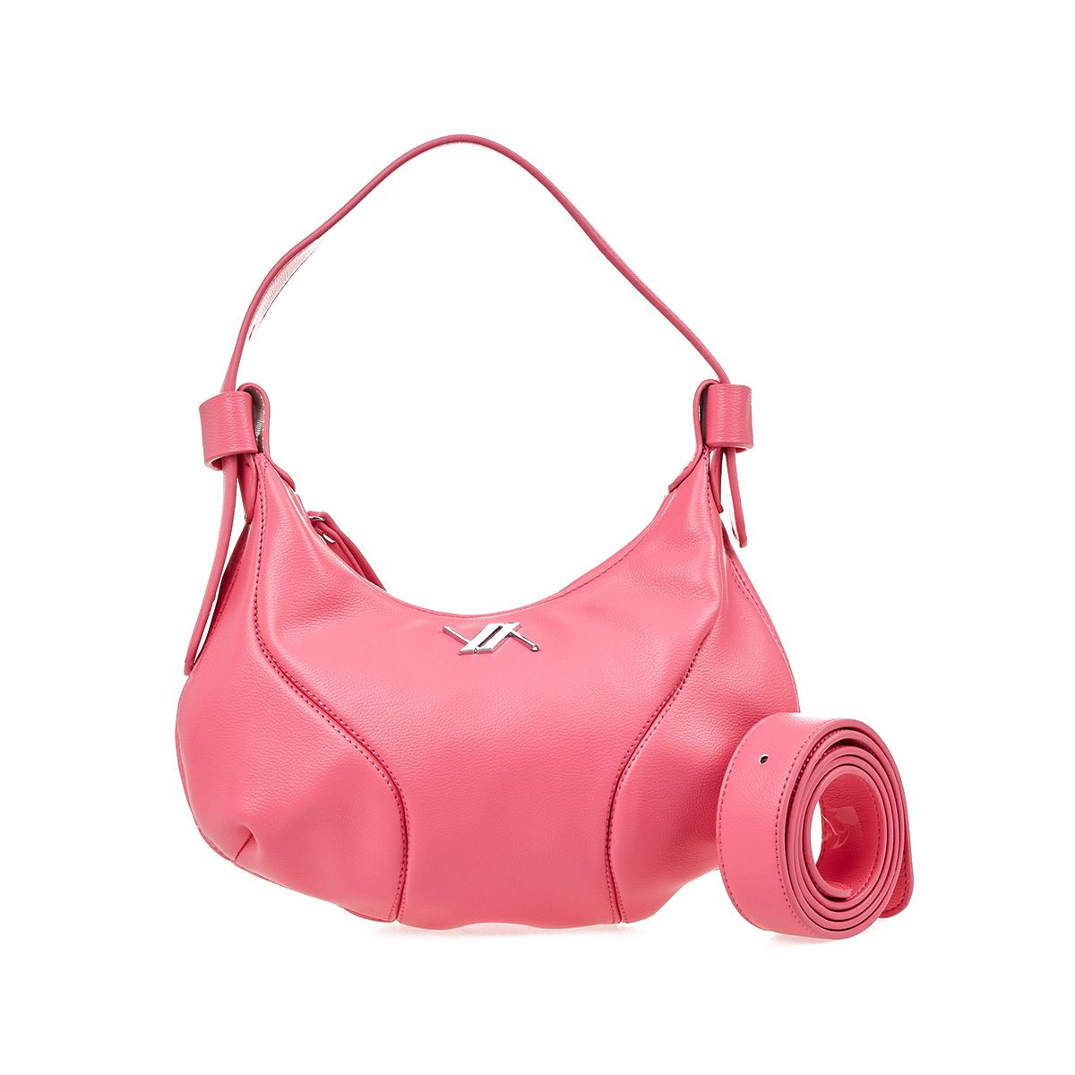 Verde Γυναικεία Τσάντα Ώμου 16-7356 Ροζ