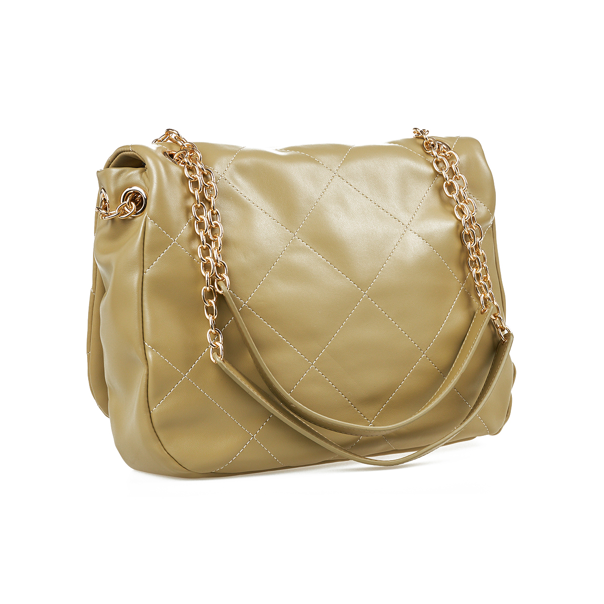 Verde Γυναικεία Τσάντα Ώμου 16-7357 Πράσινο