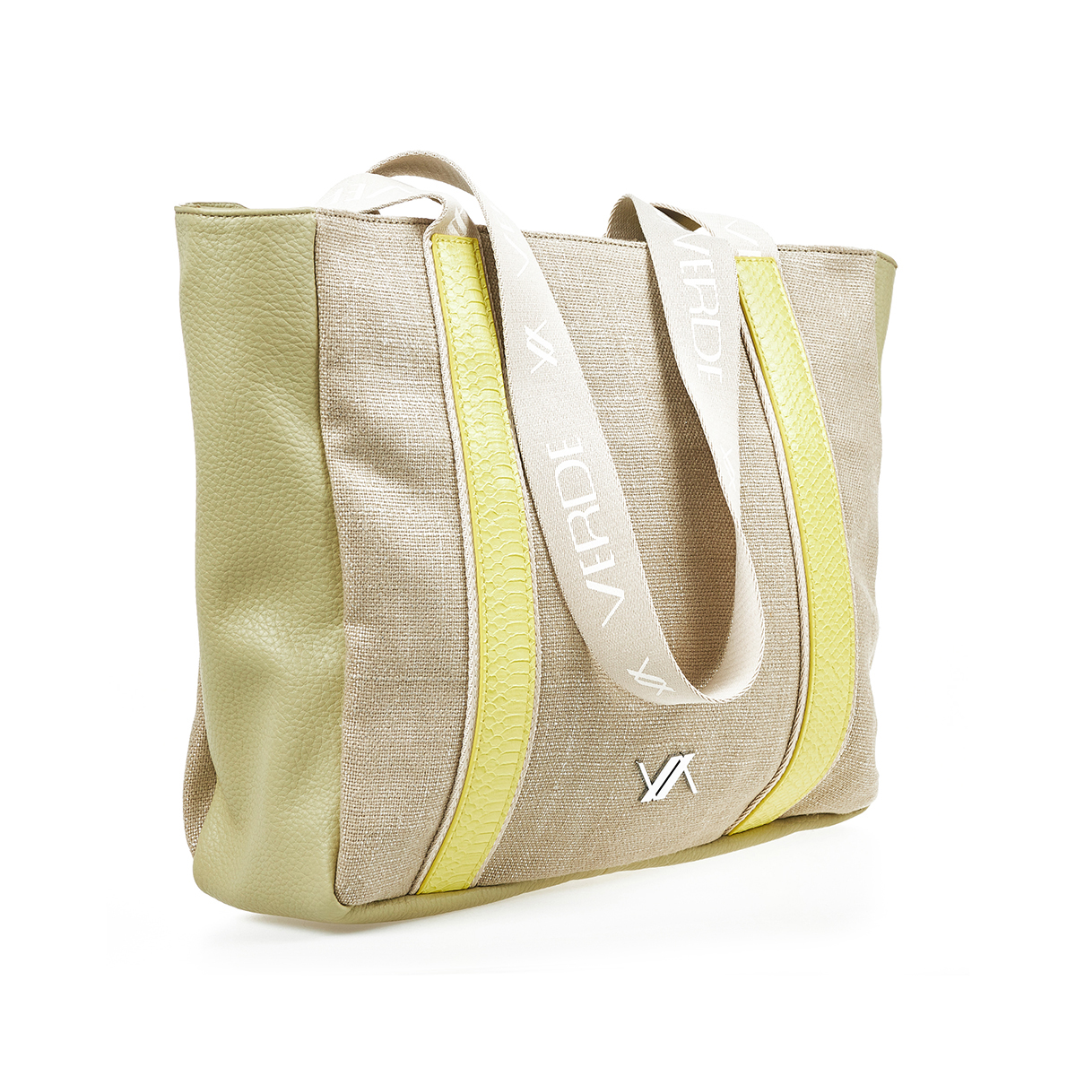 Verde Γυναικεία Τσάντα Ώμου 16-7359 Γιούτα Λάιμ