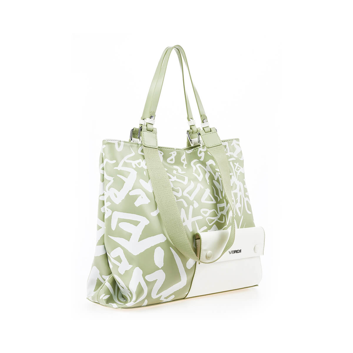 Verde Γυναικεία Τσάντα Ώμου 16-7366 Πράσινο