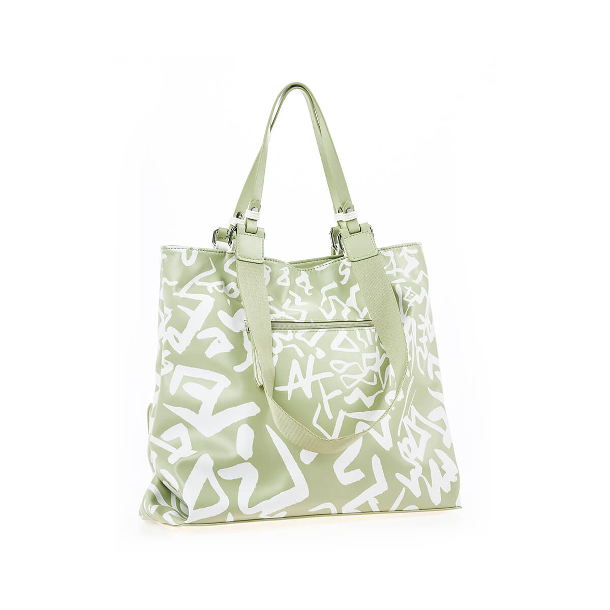 Verde Γυναικεία Τσάντα Ώμου 16-7366 Πράσινο