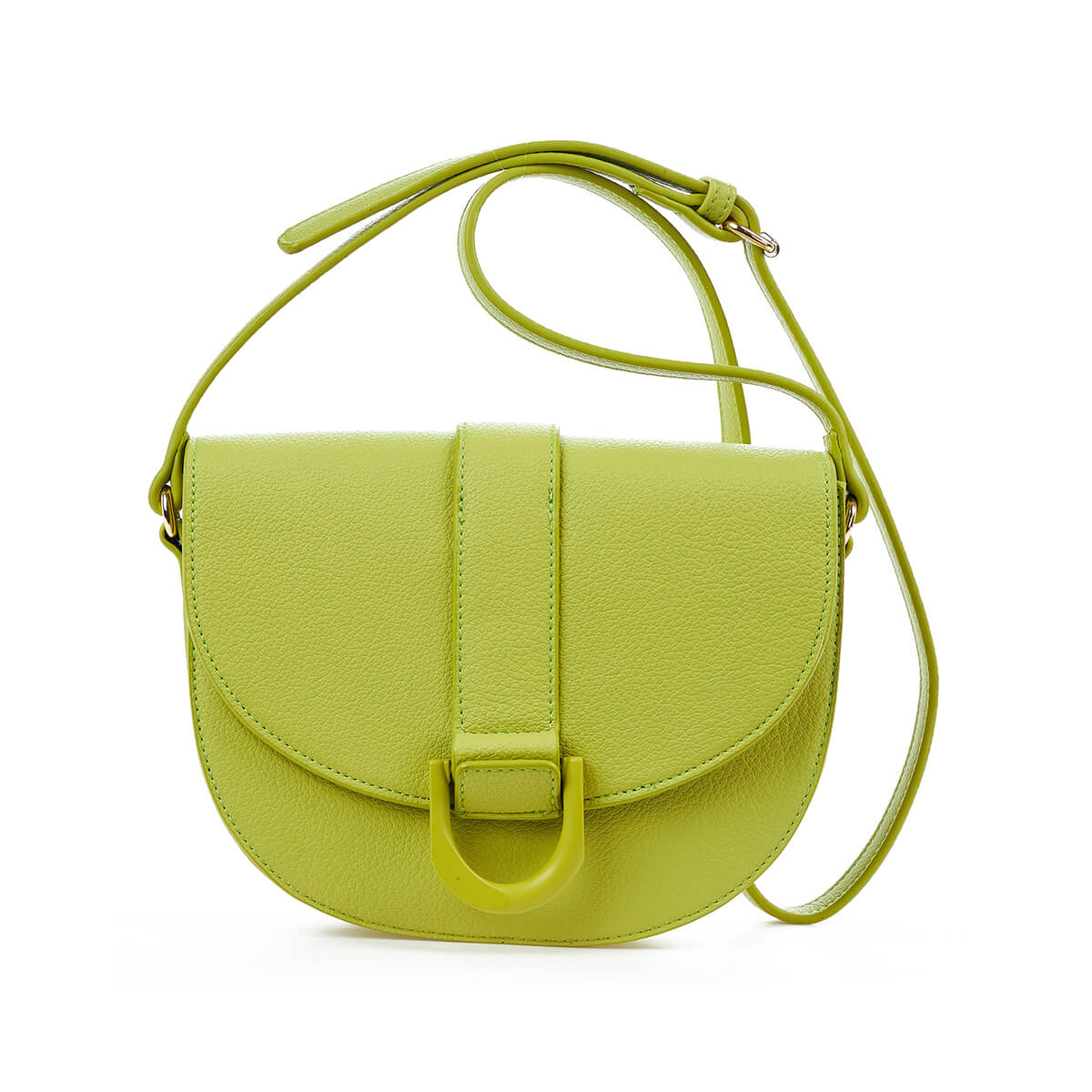 Verde Γυναικεία Τσάντα Χιαστί 16-7370 Λάιμ