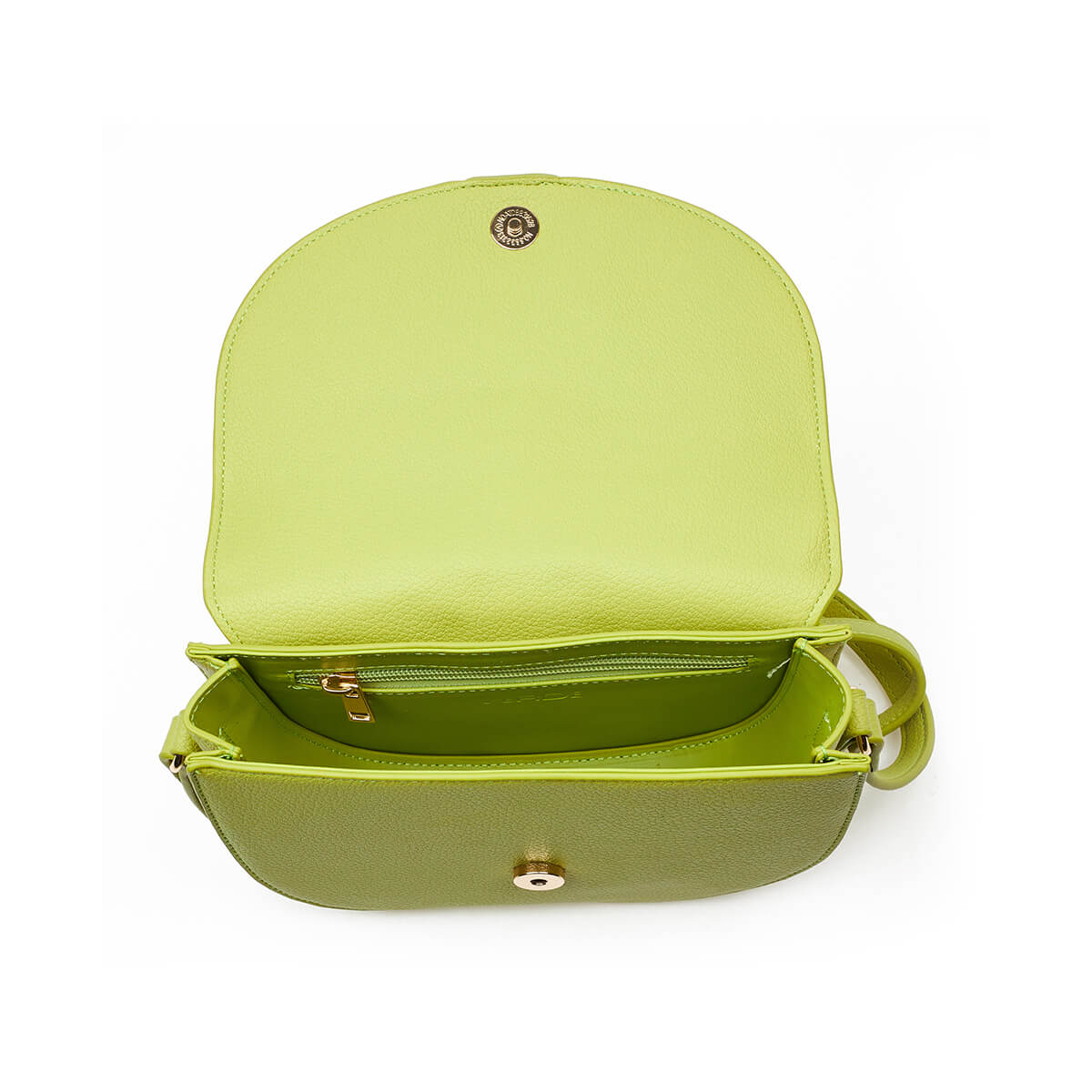 Verde Γυναικεία Τσάντα Χιαστί 16-7370 Λάιμ