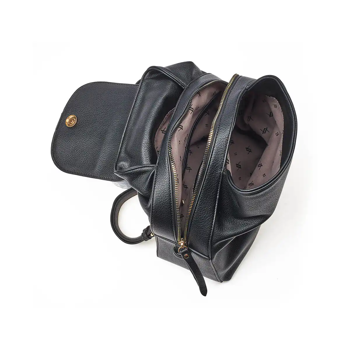 Verde Γυναικείο Σακίδιο Πλάτης 16-7371 Μαύρο