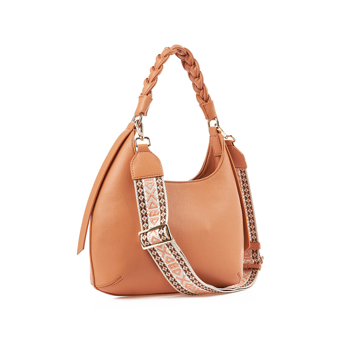 Verde Γυναικεία Τσάντα Χιαστί 16-7373 Πορτοκαλί