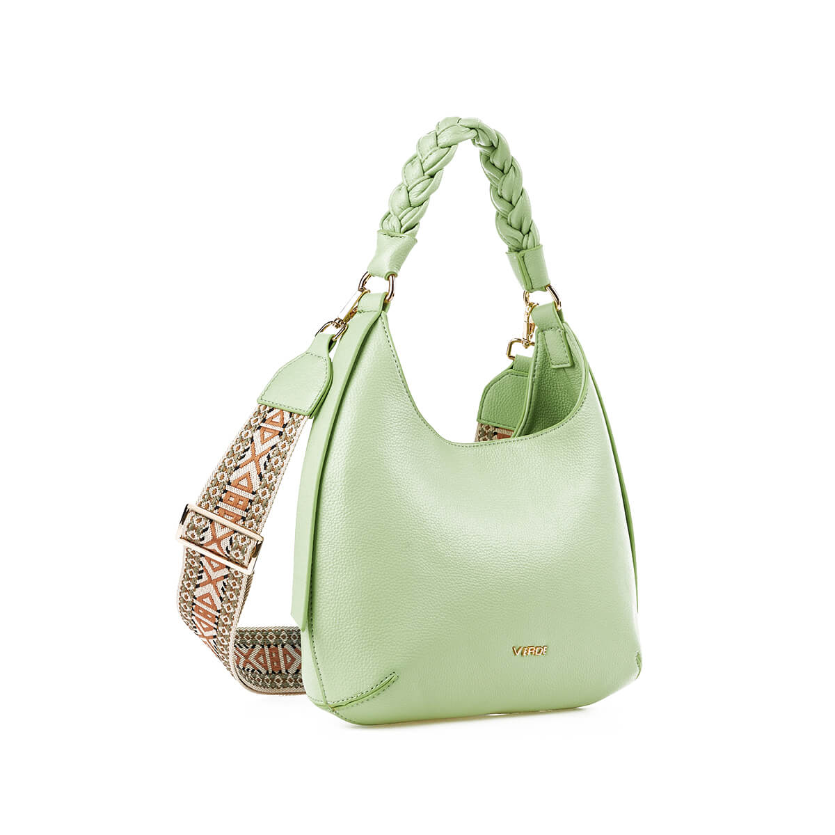 Verde Γυναικεία Τσάντα Χιαστί 16-7373 Πράσινο