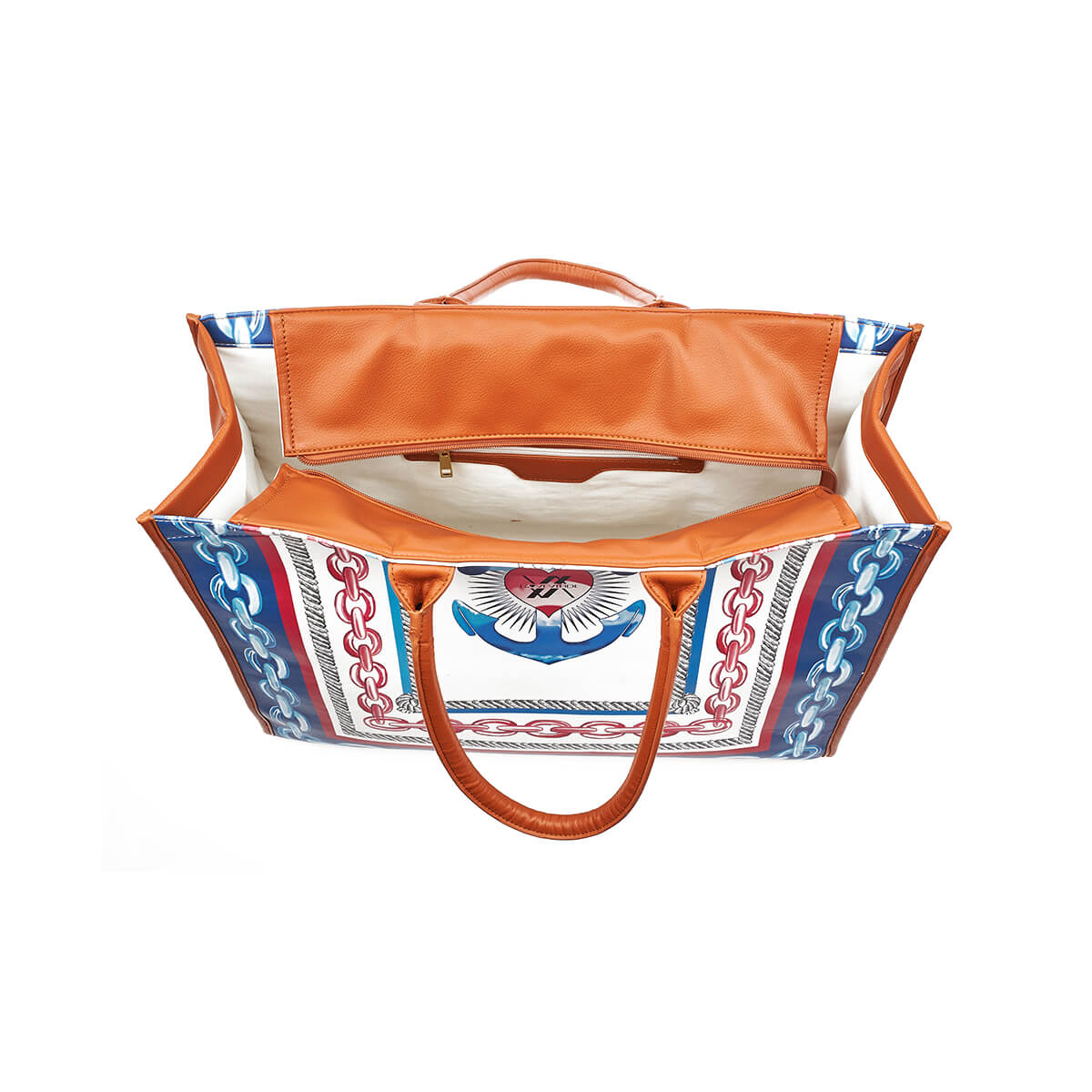 Verde Γυναικεία Τσάντα Ώμου 16-7374 ΆσπροΜπλε