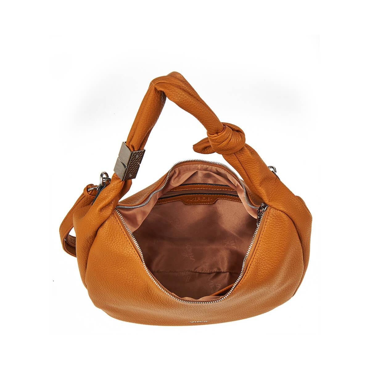 Verde Γυναικεία Τσάντα Ώμου 16-7382 Καμηλό