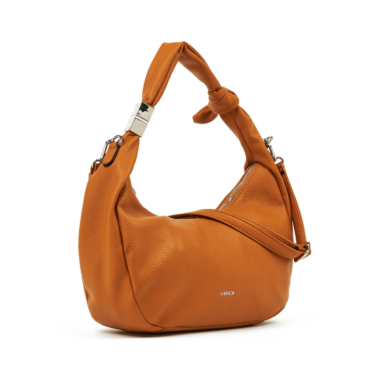 Verde Γυναικεία Τσάντα Ώμου 16-7382 Καμηλό