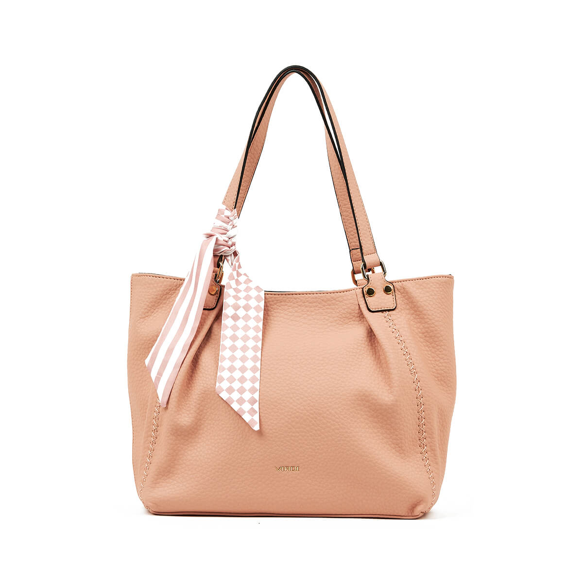 Verde Γυναικεία Τσάντα Ώμου 16-7384 Ροζ