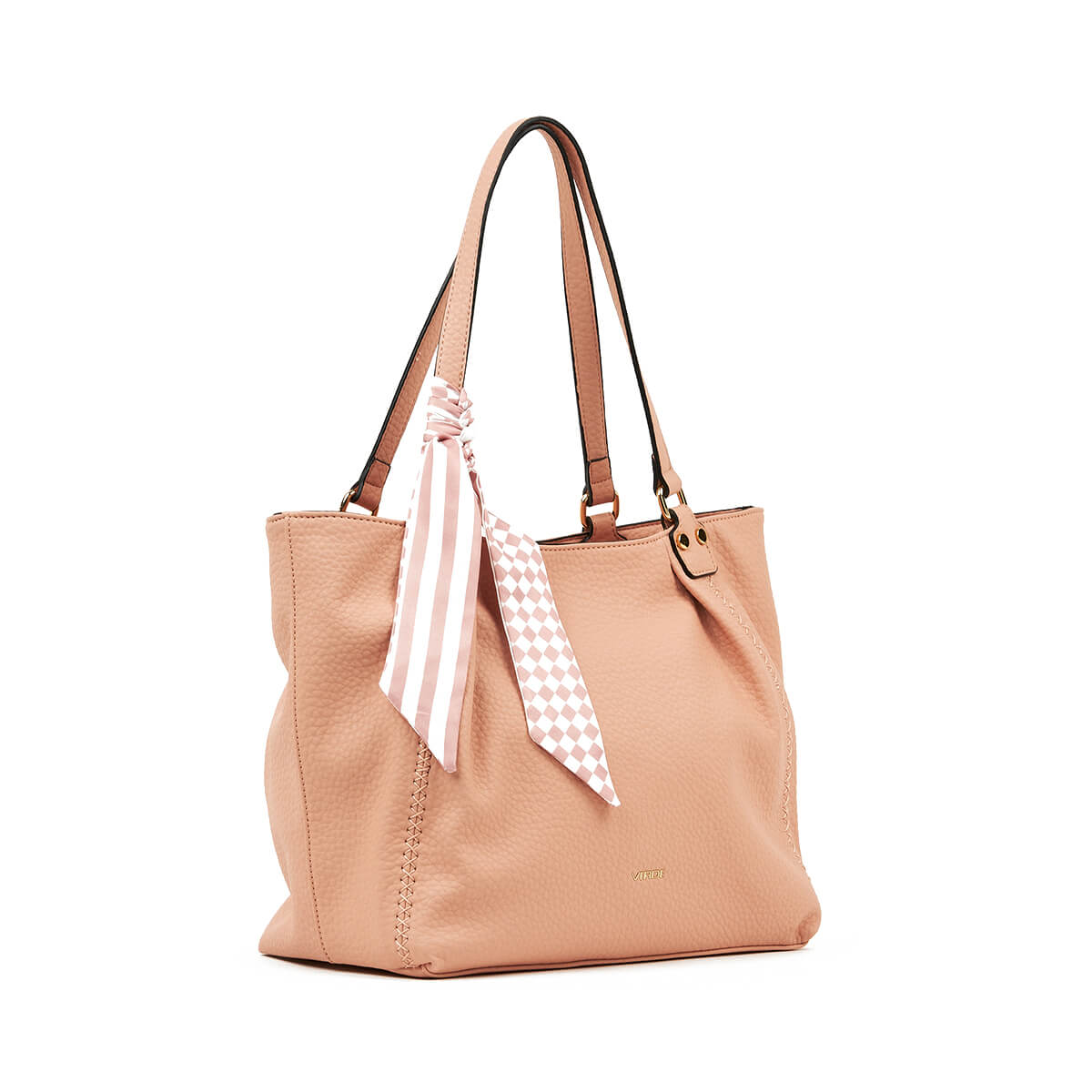 Verde Γυναικεία Τσάντα Ώμου 16-7384 Ροζ