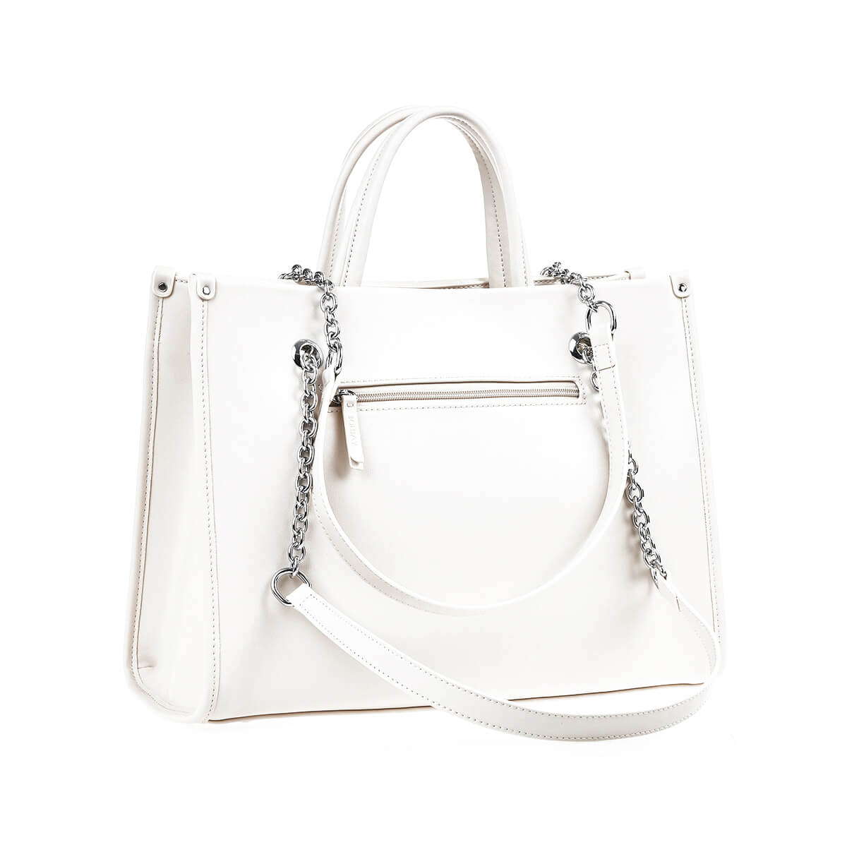 Verde Γυναικεία Τσάντα Χειρός-΄Ώμου 16-7390 Εκρού