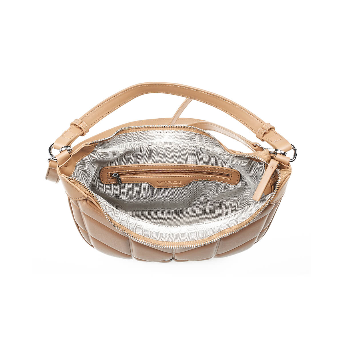 Verde Γυναικεία Τσάντα Ώμου 16-7392 Μπεζ