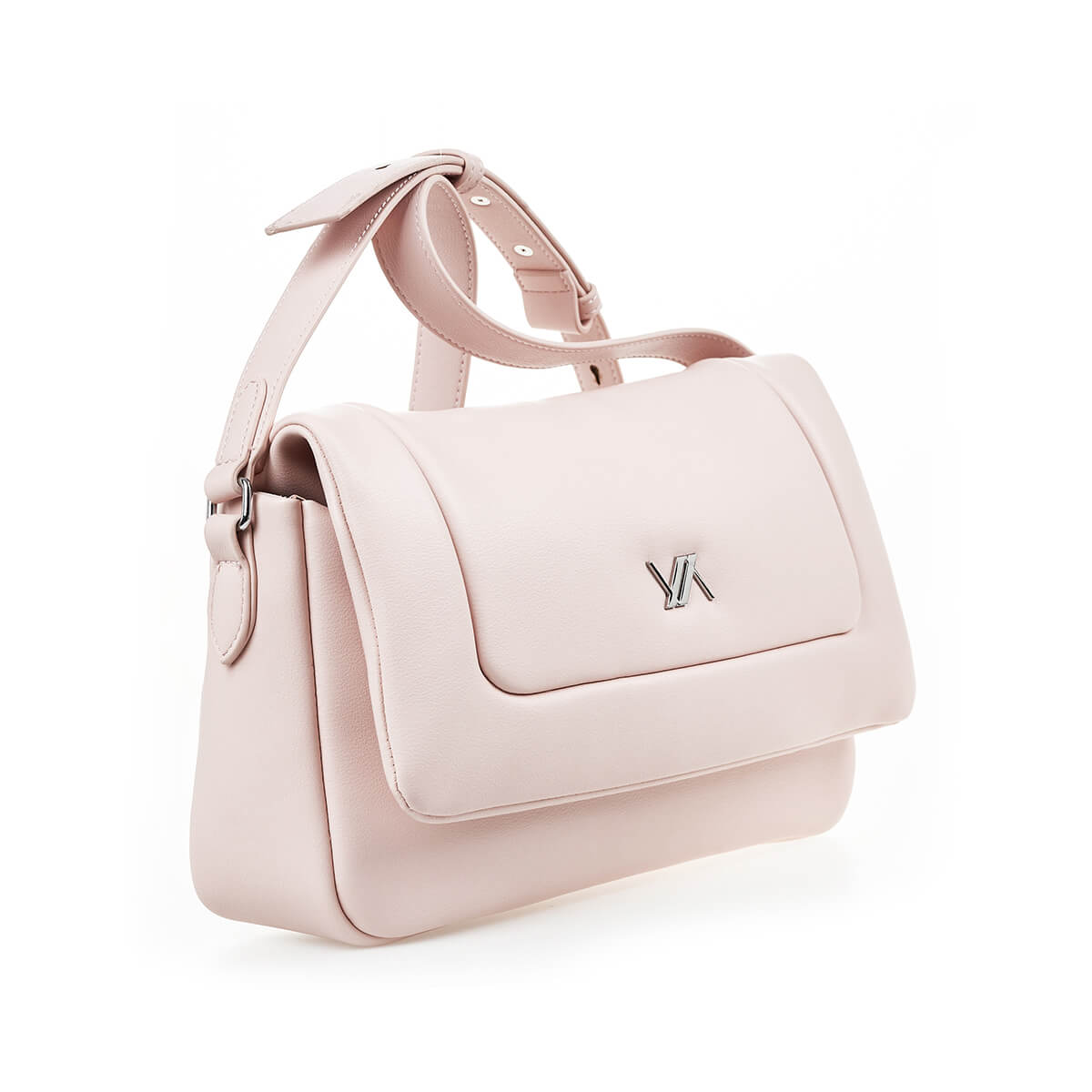 Verde Γυναικεία Τσάντα Χιαστί 16-7394 Ροζ