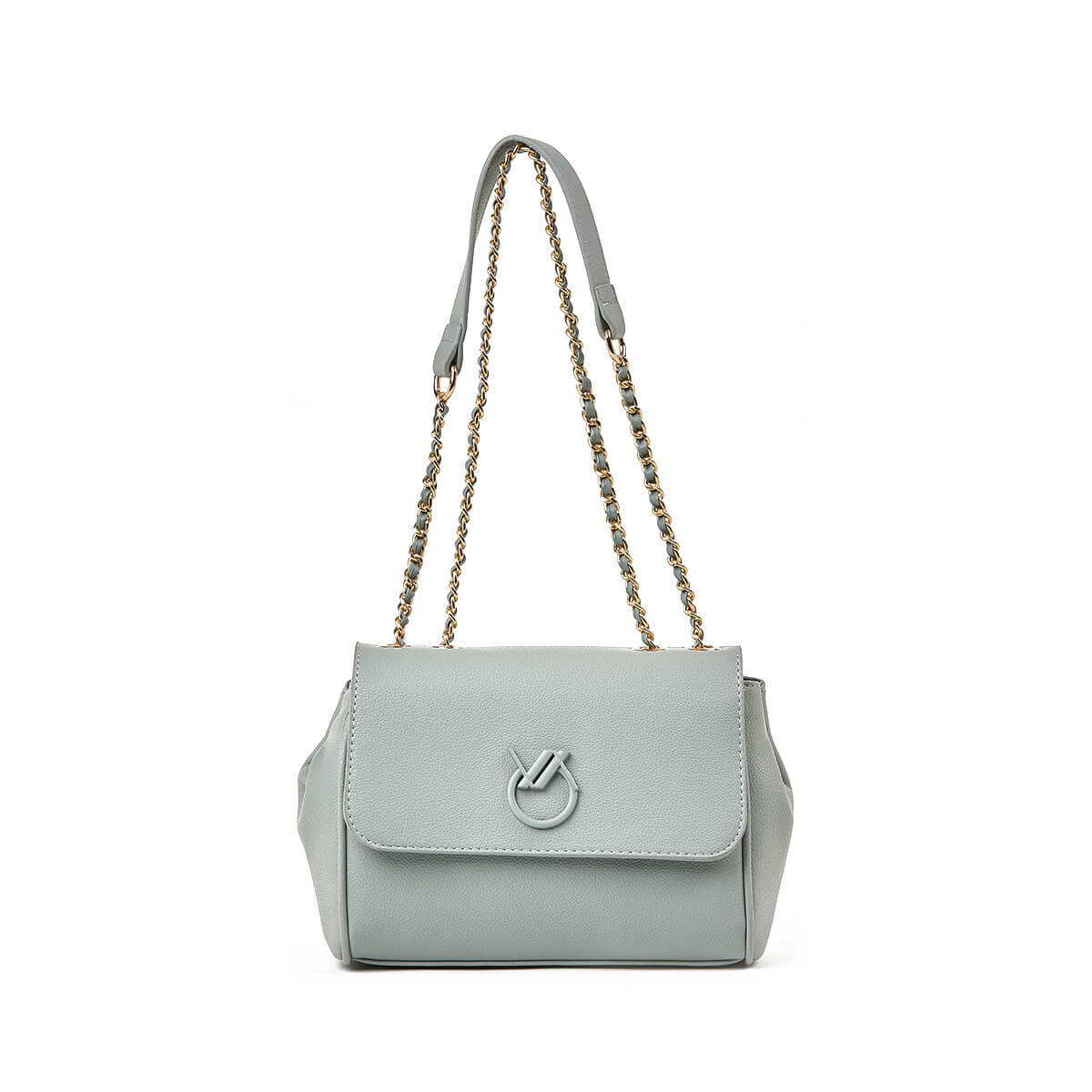 Verde Γυναικεία Τσάντα Ώμου 16-7408 Μπλε