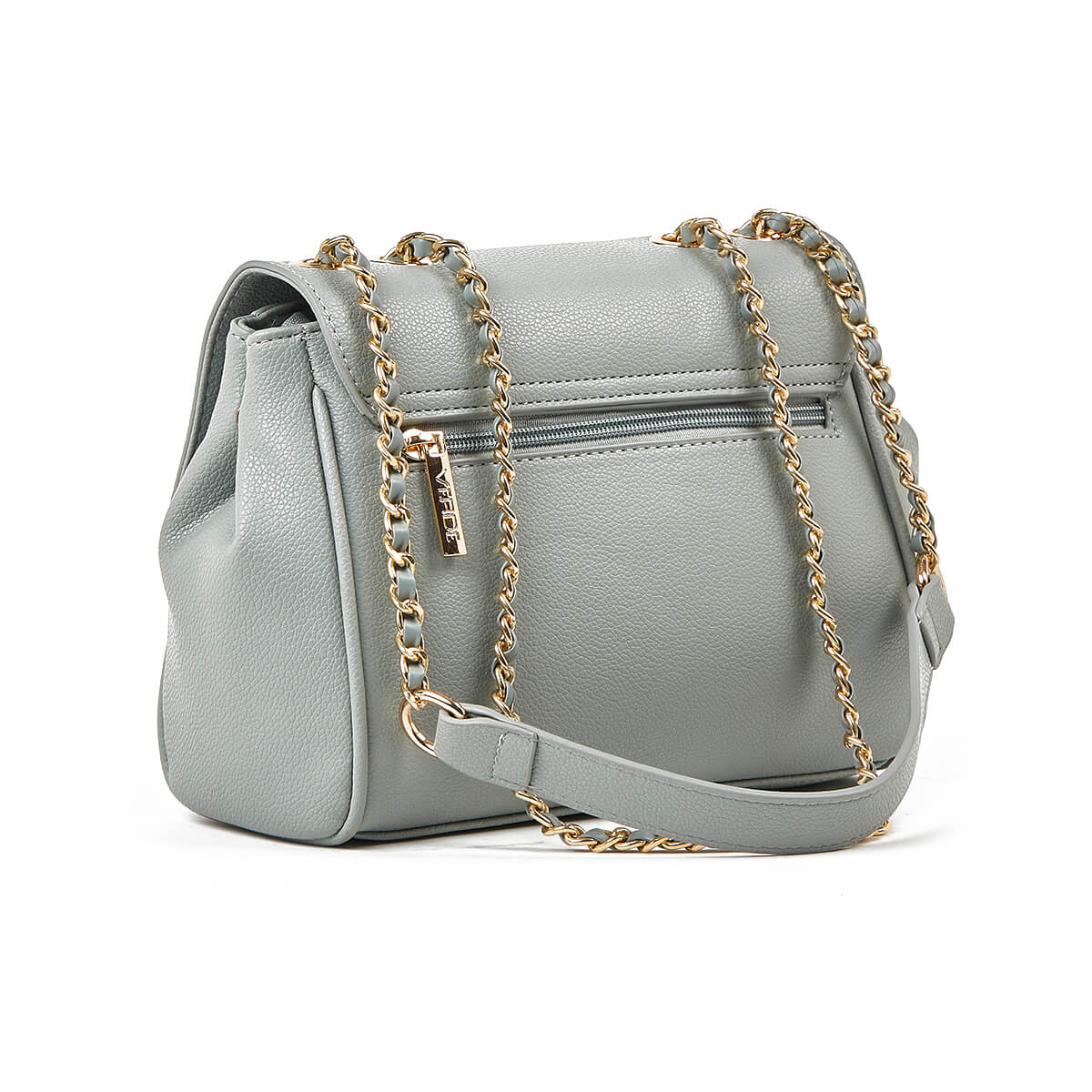 Verde Γυναικεία Τσάντα Ώμου 16-7408 Μπλε