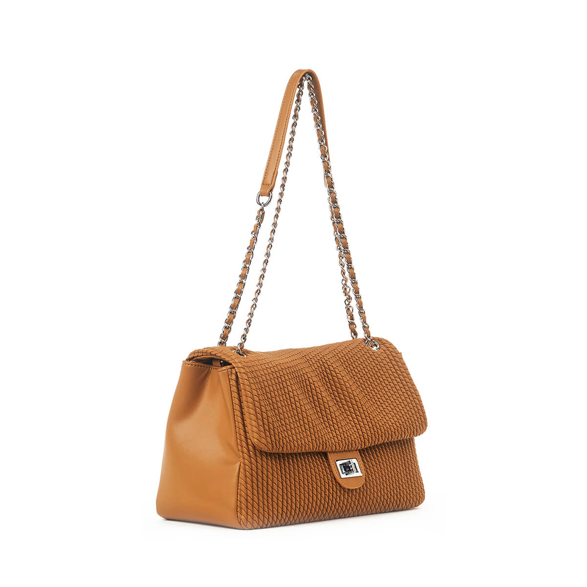 Verde Γυναικεία Τσάντα Ώμου 16-7411 Μπεζ