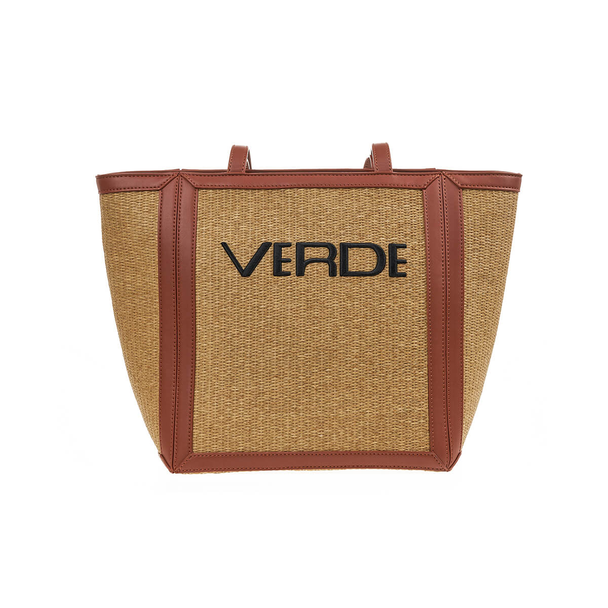 Verde Γυναικεία Τσάντα Ώμου 16-7414 Καμηλό