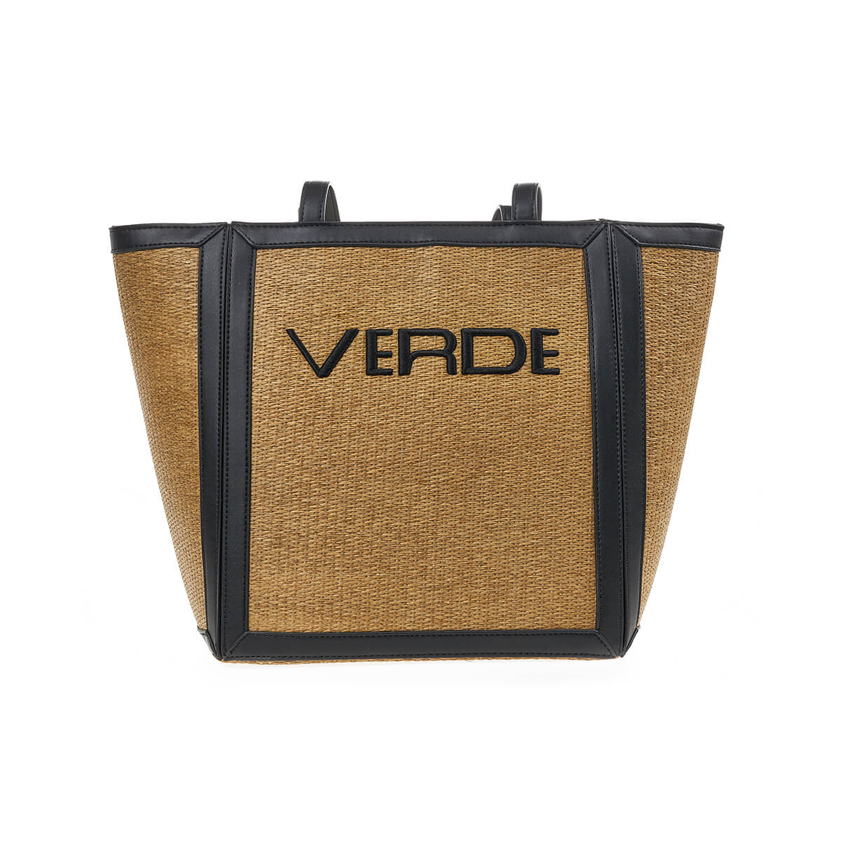 Verde Γυναικεία Τσάντα Ώμου 16-7414 Μαύρο