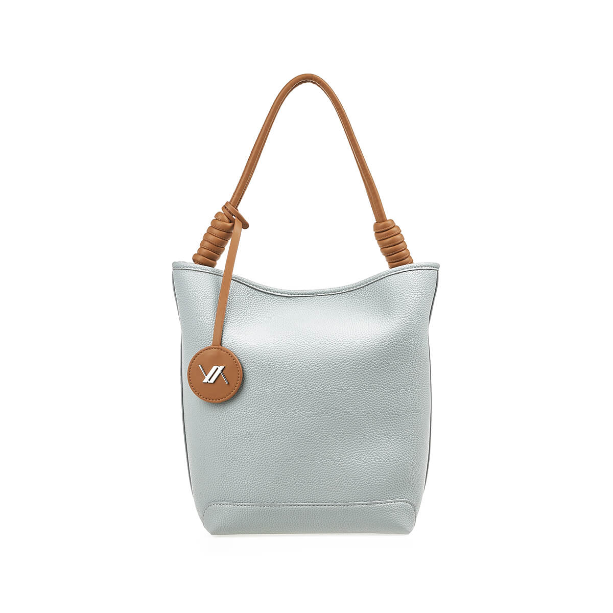 Verde Γυναικεία Τσάντα Ώμου 16-7420 Γκρι