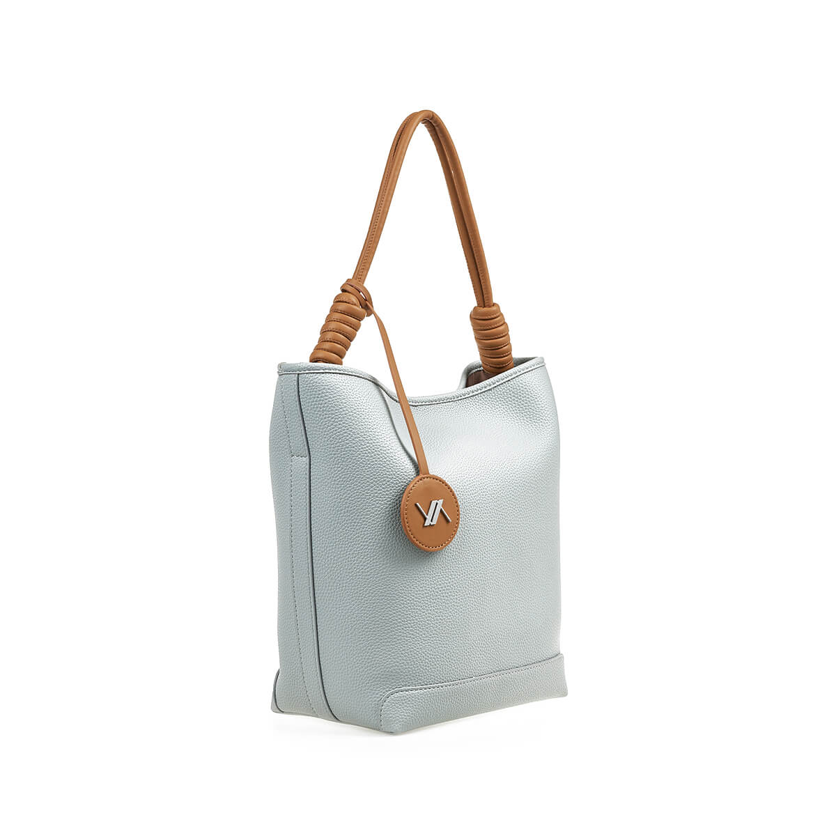 Verde Γυναικεία Τσάντα Ώμου 16-7420 Γκρι