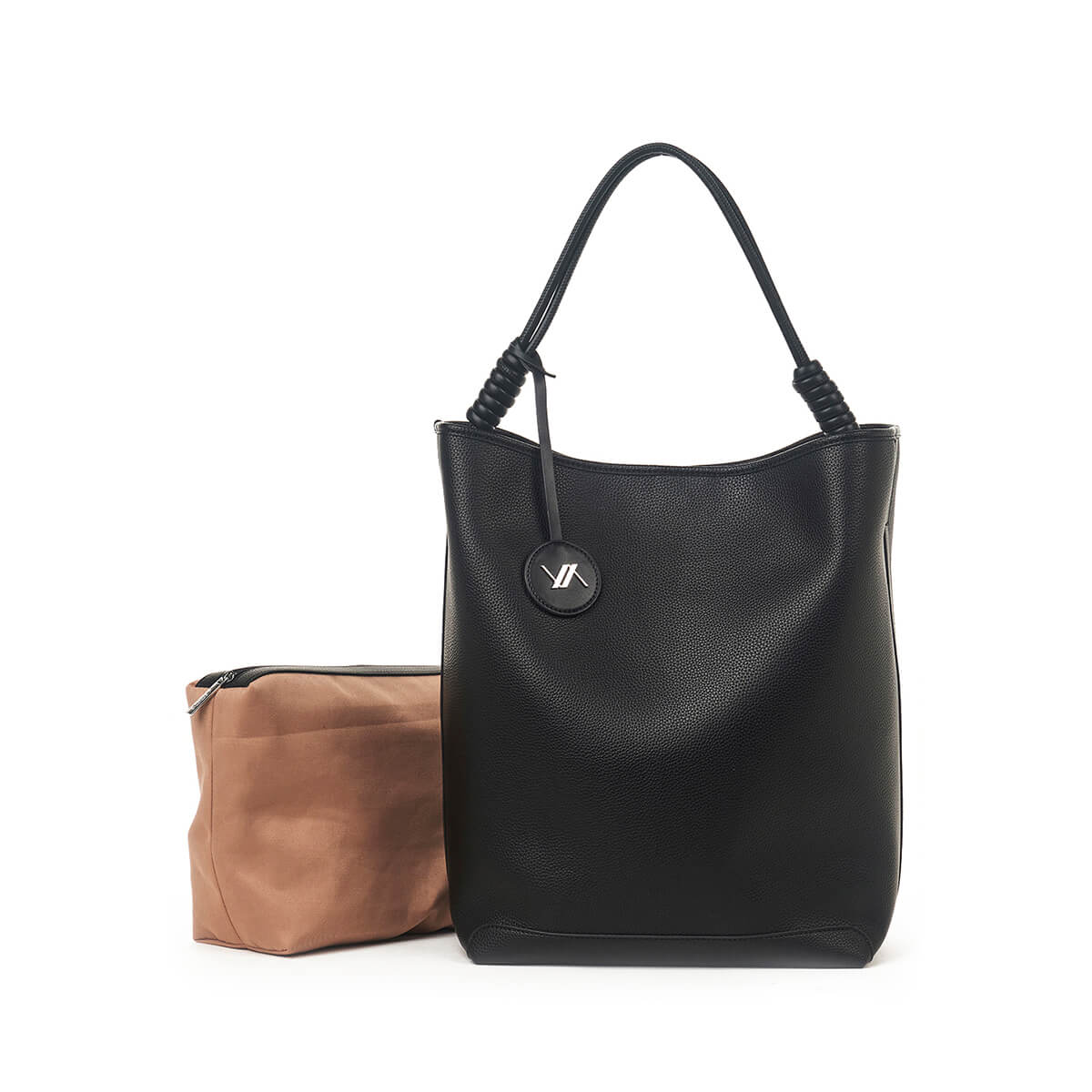 Verde Γυναικεία Τσάντα Ώμου 16-7421 Μαύρο